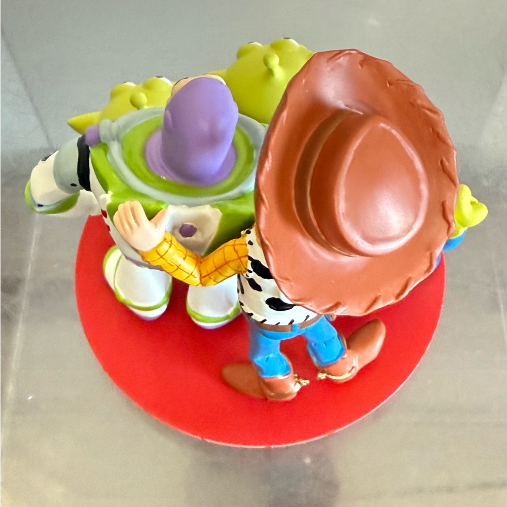 Precious Moments Disney We Look Up To You Toy Story Woody Buzz & Martians 191701 - Picture 9 of 16